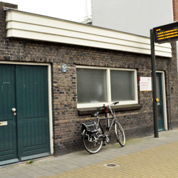 Afbeelding U-Stal fietstrommel op straat