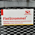 Afbeelding U-Stal fietstrommel-bord