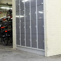 U-Stal Afbeelding kluisjes fietsenstalling Stadhuis