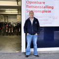 U-Stal afbeelding medewerker fietsenstalling Stationplein